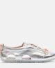 Simone Rocha Simone Rocha Cutout metallic leather sneakers - 6