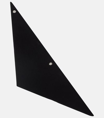 Simone Rocha Simone Rocha Embellished cashmere scarf
