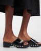 Simone Rocha Simone Rocha Embellished leather clogs - 2