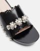 Simone Rocha Simone Rocha Embellished leather clogs - 6