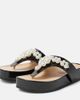Simone Rocha Simone Rocha Embellished leather thong sandals - 5