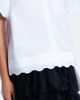 Simone Rocha Simone Rocha Embellished scalloped cotton blouse - 4