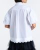 Simone Rocha Simone Rocha Embellished scalloped cotton blouse - 5