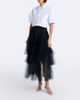 Simone Rocha Simone Rocha Embellished scalloped cotton blouse - 6