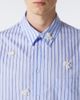 Simone Rocha Simone Rocha Embellished striped cotton poplin shirt - 5