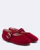 Simone Rocha Simone Rocha Embellished velvet Mary Jane flats - 1