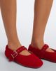 Simone Rocha Simone Rocha Embellished velvet Mary Jane flats - 3