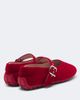 Simone Rocha Simone Rocha Embellished velvet Mary Jane flats - 4