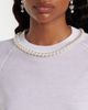 Simone Rocha Simone Rocha Embellished wool and silk top - 4
