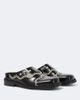 Simone Rocha Simone Rocha Embroidered floral leather mules - 1