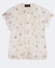 Simone Rocha Simone Rocha Embroidered gathered tulle top - 1