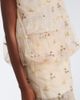 Simone Rocha Simone Rocha Embroidered gathered tulle top - 4
