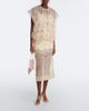 Simone Rocha Simone Rocha Embroidered tulle midi skirt - 2