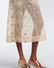 Simone Rocha Simone Rocha Embroidered tulle midi skirt - 4