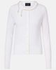 Simone Rocha Simone Rocha Faux pearl-embellished wool and silk cardigan - 1