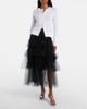 Simone Rocha Simone Rocha Faux pearl-embellished wool and silk cardigan - 2