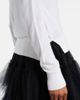 Simone Rocha Simone Rocha Faux pearl-embellished wool and silk cardigan - 5