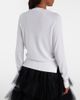 Simone Rocha Simone Rocha Faux pearl-embellished wool and silk cardigan - 6