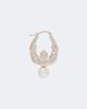 Simone Rocha Simone Rocha Faux pearl hoop earrings - 2