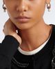 Simone Rocha Simone Rocha Faux pearl hoop earrings - 3
