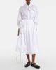 Simone Rocha Simone Rocha Floral-appliquÃ© cotton poplin midi skirt - 2