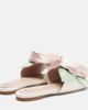 Simone Rocha Simone Rocha Floral-appliquÃ© satin slides - 3