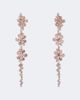 Simone Rocha Simone Rocha Floral crystal-embellished drop earrings - 1