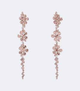 Simone Rocha Simone Rocha Floral crystal-embellished drop earrings