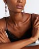 Simone Rocha Simone Rocha Floral crystal-embellished drop earrings - 3