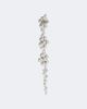Simone Rocha Simone Rocha Floral crystal-embellished drop earrings - 5