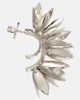 Simone Rocha Simone Rocha Floral faux pearls hoop earrings - 2