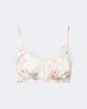 Simone Rocha Simone Rocha Floral lace-trimmed satin bralette - 1