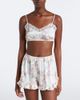 Simone Rocha Simone Rocha Floral lace-trimmed satin bralette - 2