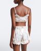 Simone Rocha Simone Rocha Floral lace-trimmed satin bralette - 4