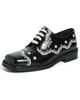 Simone Rocha Simone Rocha Floral Lace Brogues Black/Cream - 1