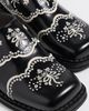 Simone Rocha Simone Rocha Floral Lace Mules Black/Cream - 6