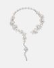 Simone Rocha Simone Rocha Fragment Heartbloom embellished necklace - 1