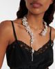 Simone Rocha Simone Rocha Fragment Heartbloom embellished necklace - 3