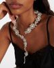 Simone Rocha Simone Rocha Fragment Heartbloom embellished necklace - 5