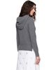 Simone Rocha Simone Rocha Gray Embellished Relaxed Cashmere Hoodie - 3
