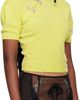 Simone Rocha Simone Rocha Green Embellished Mandarin Collar Cashmere Sweater - 2