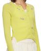 Simone Rocha Simone Rocha Green Turbo Embellished Relaxed Cashmere Cardigan - 2