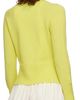 Simone Rocha Simone Rocha Green Turbo Embellished Relaxed Cashmere Cardigan - 3