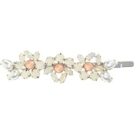 Simone Rocha Simone Rocha Heartbloom Crystal & Faux Pearl Hair Clip