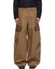 Simone Rocha Simone Rocha Khaki Balloon Knee Pleat Cargo Pants - 1