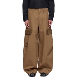 Simone Rocha Simone Rocha Khaki Balloon Knee Pleat Cargo Pants