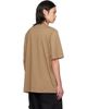Simone Rocha Simone Rocha Khaki Ruffle Rosette Boxy T-shirt - 3