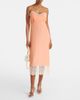 Simone Rocha Simone Rocha Lace-trimmed crêpe de chine slip dress - 2