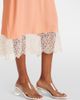 Simone Rocha Simone Rocha Lace-trimmed crêpe de chine slip dress - 5