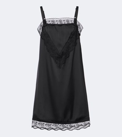 Simone Rocha Simone Rocha Lace-trimmed minidress